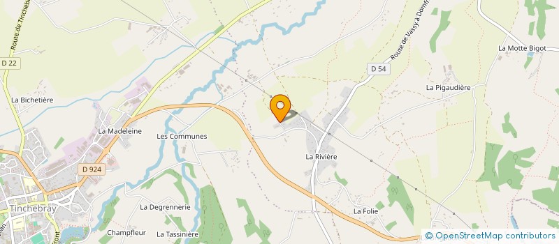 localisation de l'entreprise MONSIEUR MICKAEL LEFOYE à TINCHEBRAY-BOCAGE