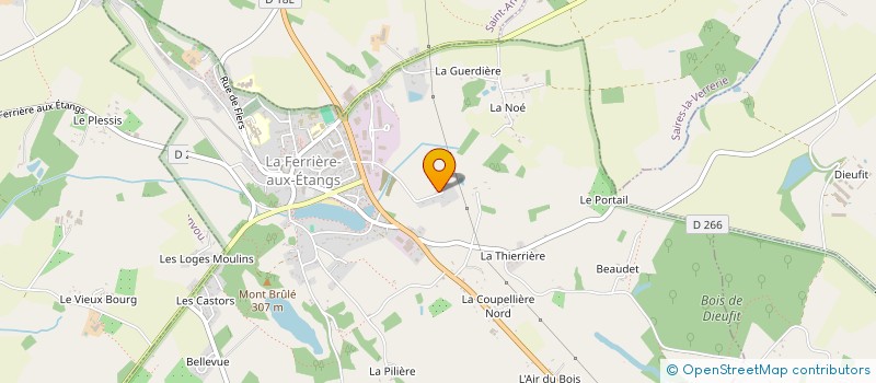 localisation de l'entreprise MONSIEUR MICKAEL LEGENDRE à BANVOU