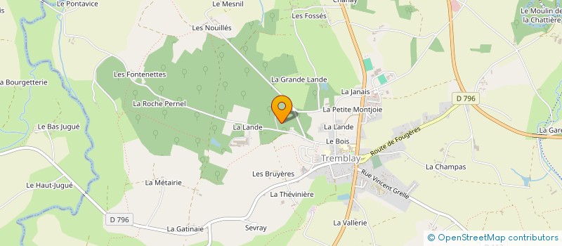 localisation de l'entreprise MONSIEUR MICKAEL LEHON  VAL-COUESNON