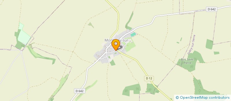 localisation de l'entreprise MONSIEUR MICKAEL LEJEUNE  MONTIGNY-SUR-CRECY