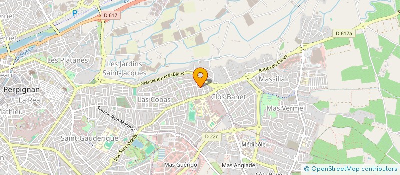 localisation de l'entreprise MONSIEUR MICKAEL LEMAIGRE  PERPIGNAN