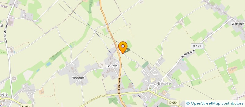 localisation de l'entreprise MONSIEUR MICKAEL LEMAL  BERSEE