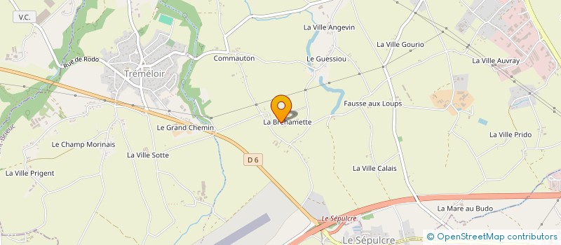 localisation de l'entreprise MONSIEUR MICKAEL LEMERCIER  PORDIC