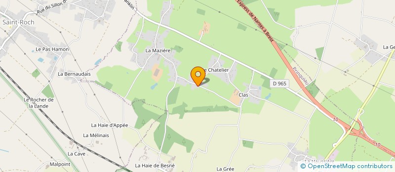 localisation de l'entreprise MONSIEUR MICKAEL LEMOINE à PRINQUIAU