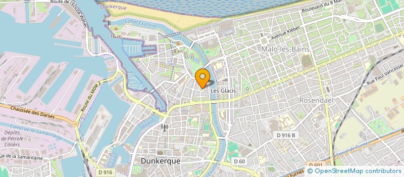 localisation de l'entreprise MONSIEUR MICKAEL LEMOINE à DUNKERQUE