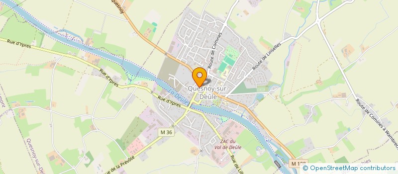 localisation de l'entreprise MONSIEUR MICKAEL LENAIN à QUESNOY-SUR-DEULE