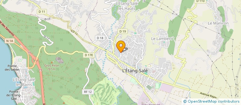 localisation de l'entreprise MONSIEUR MICKAEL LENCLUME  L ETANG SALE