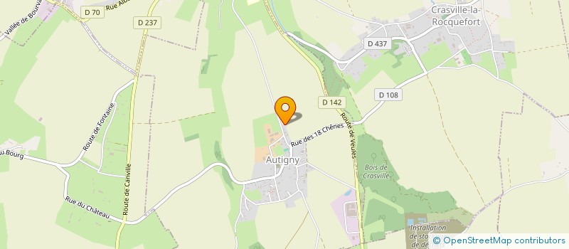 localisation de l'entreprise MONSIEUR MICKAEL LEPORTIER  AVREMESNIL