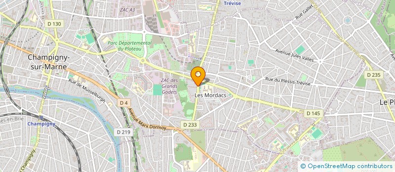 localisation de l'entreprise MONSIEUR MICKAEL LERICHARD à CHAMPIGNY-SUR-MARNE