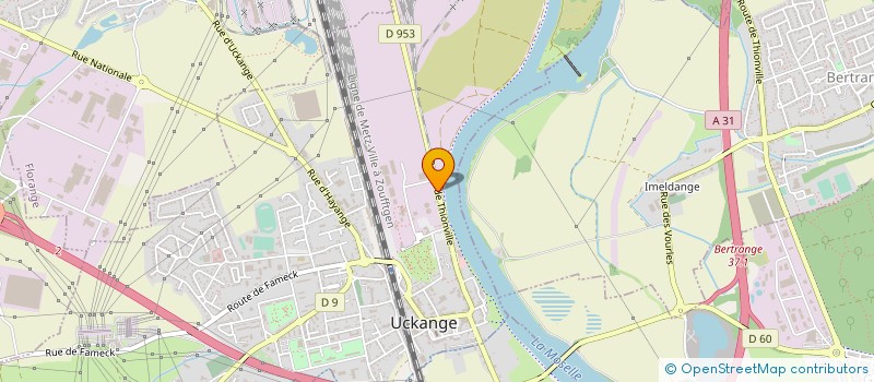 localisation de l'entreprise MONSIEUR MICKAEL LEROUX  UCKANGE