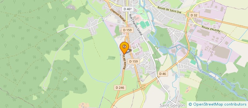 localisation de l'entreprise MONSIEUR MICKAEL LEROUX  RAMBERVILLERS