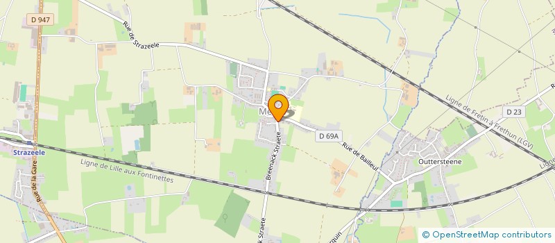 localisation de l'entreprise MONSIEUR MICKAEL LEROY  MERRIS