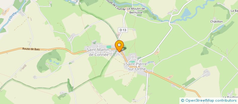 localisation de l'entreprise MONSIEUR MICKAEL LESIOURD à VIMARTIN-SUR-ORTHE