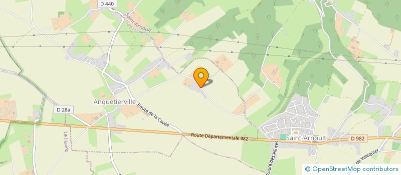 localisation de l'entreprise MONSIEUR MICKAEL LESUEUR  ANQUETIERVILLE