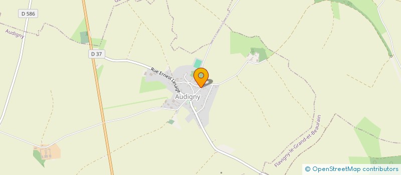 localisation de l'entreprise MONSIEUR MICKAEL LETITRE  AUDIGNY