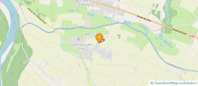 localisation de l'entreprise MONSIEUR MICKAEL LETURCQ à GERMIGNY-DES-PRES