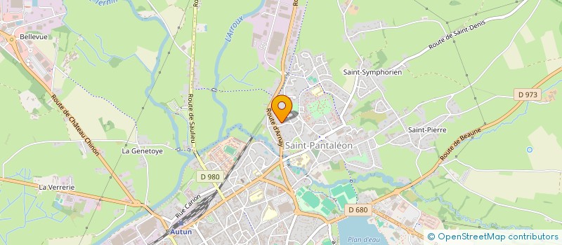 localisation de l'entreprise MONSIEUR MICKAEL LHOSTE  AUTUN