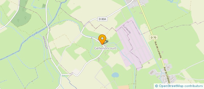 localisation de l'entreprise MONSIEUR MICKAEL LHUILLIER  GELLENONCOURT