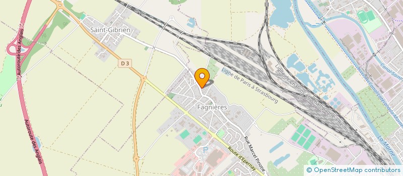 localisation de l'entreprise MONSIEUR MICKAEL LIBERA  FAGNIERES