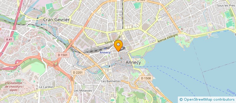 localisation de l'entreprise MONSIEUR MICKAEL LIGEY à ANNECY