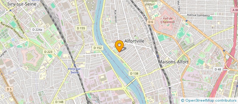 localisation de l'entreprise MONSIEUR MICKAEL LIM à ALFORTVILLE