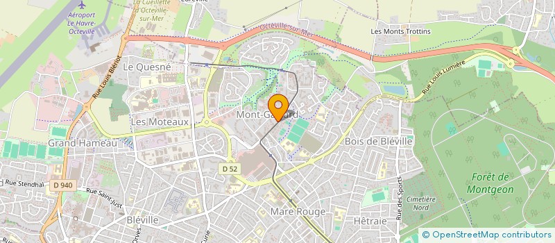 localisation de l'entreprise MONSIEUR MICKAEL LINDIVAT à LE HAVRE