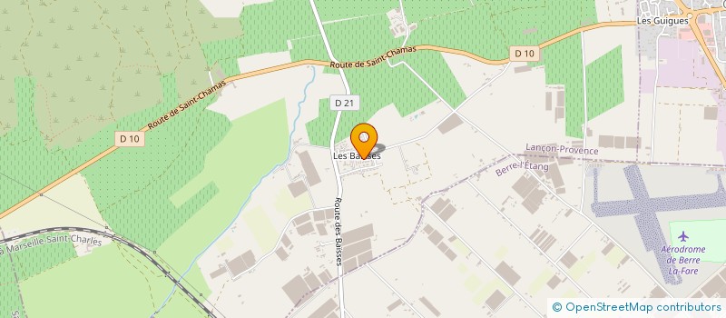 localisation de l'entreprise MONSIEUR MICKAEL LIPARI  LANCON-PROVENCE