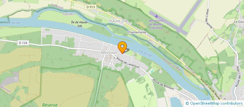 localisation de l'entreprise MONSIEUR MICKAEL LLORENS  MOISSON