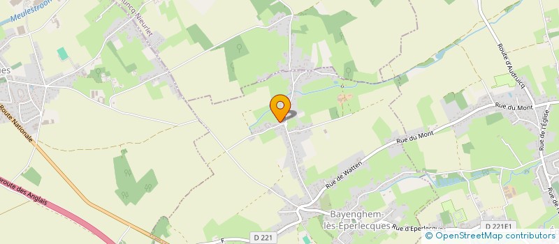 localisation de l'entreprise MONSIEUR MICKAEL LOGEZ  BAYENGHEM-LES-EPERLECQUES