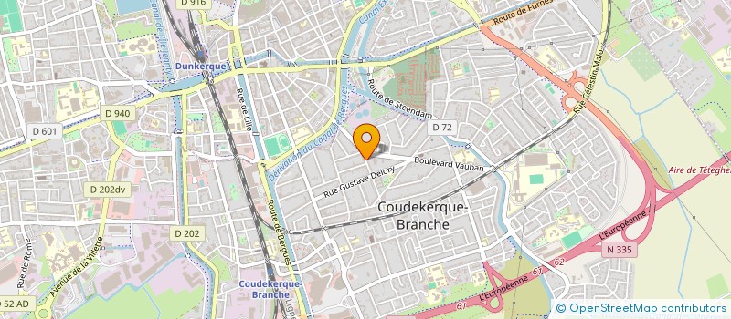 localisation de l'entreprise MONSIEUR MICKAEL LOHEZ  COUDEKERQUE-BRANCHE