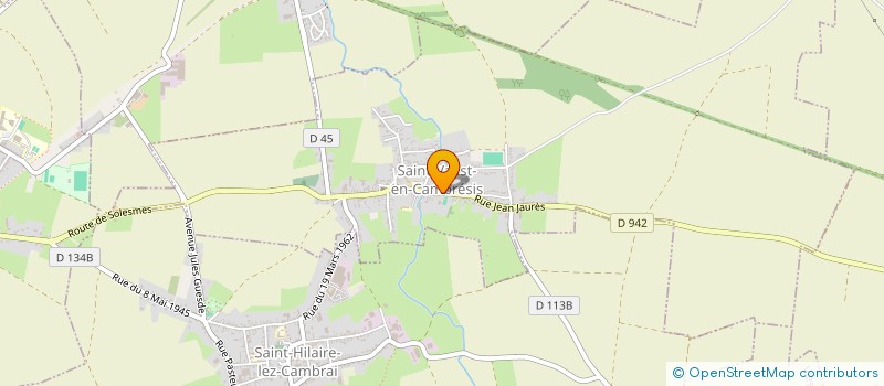 localisation de l'entreprise MONSIEUR MICKAEL LOISEAU  SAINT-VAAST-EN-CAMBRESIS