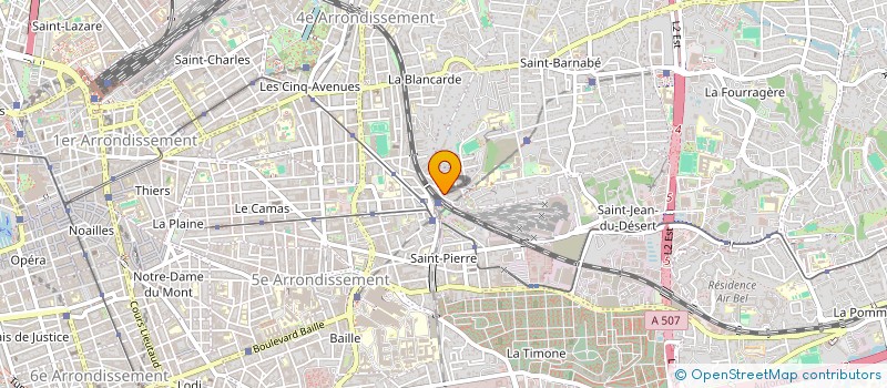 localisation de l'entreprise MONSIEUR MICKAEL LOMBART à MARSEILLE