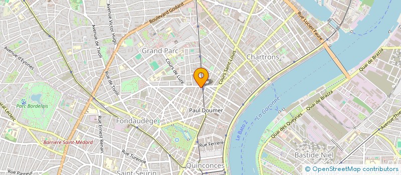 localisation de l'entreprise MONSIEUR MICKAEL LONGOT  BORDEAUX