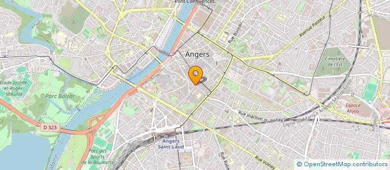 localisation de l'entreprise MONSIEUR MICKAEL LOPES à ANGERS
