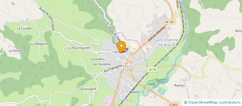 localisation de l'entreprise MONSIEUR MICKAEL LOPEZ à MAURS