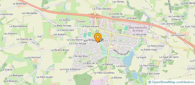 localisation de l'entreprise MONSIEUR MICKAEL LORENZ  SAINT-GILLES