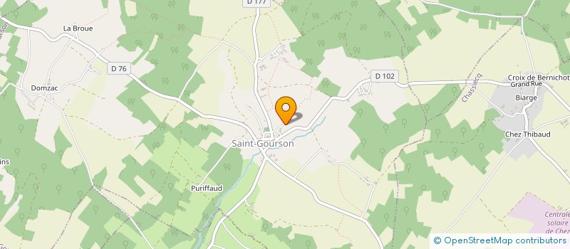 localisation de l'entreprise MONSIEUR MICKAEL LORY  SAINT-GOURSON