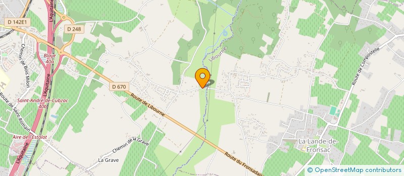 localisation de l'entreprise MONSIEUR MICKAEL LOUAPRE  SAINT-ANDRE-DE-CUBZAC