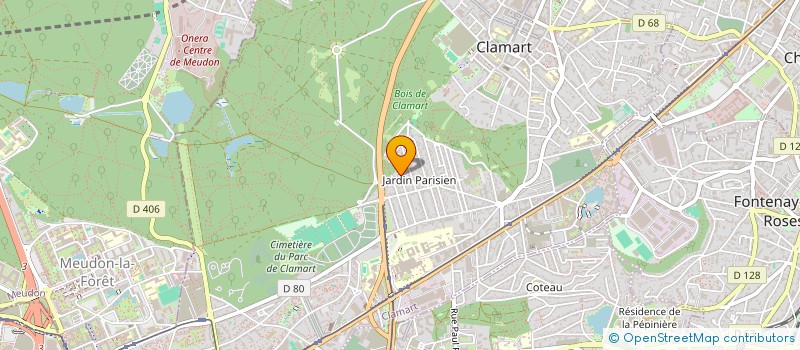 localisation de l'entreprise MONSIEUR MICKAEL LOUBERE à CLAMART