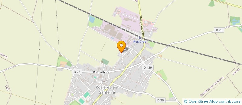 localisation de l'entreprise MONSIEUR MICKAEL LOUCHET à ROSIERES-EN-SANTERRE