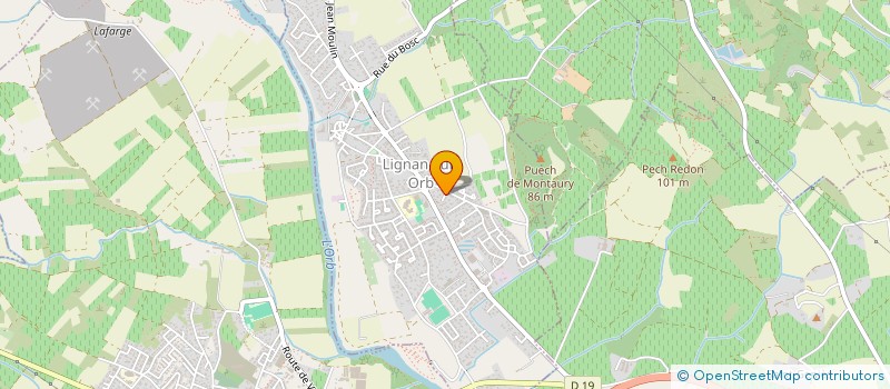 localisation de l'entreprise MONSIEUR MICKAEL LOZANO  BEZIERS