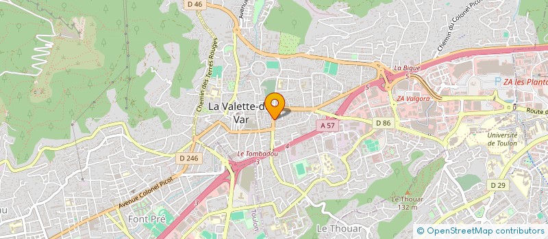 localisation de l'entreprise MONSIEUR MICKAEL LUTYNSKI  SIX-FOURS-LES-PLAGES