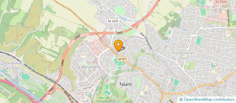 localisation de l'entreprise MONSIEUR MICKAEL LUU  TALANT