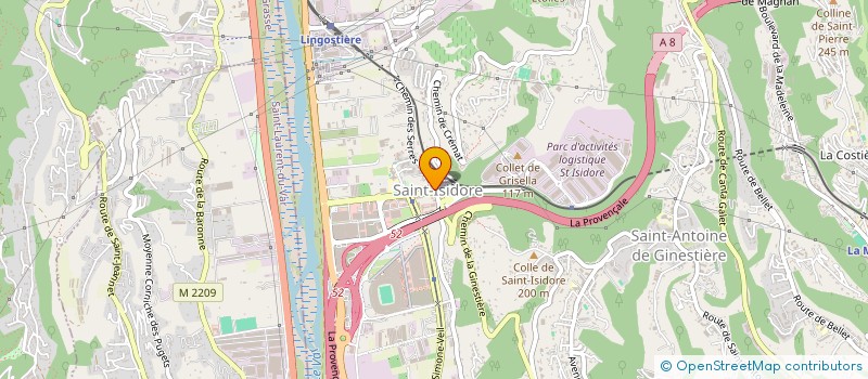 localisation de l'entreprise MONSIEUR MICKAEL MACADRE  NICE