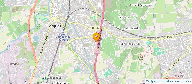 localisation de l'entreprise MONSIEUR MICKAEL MACCHIARELLA  SAINT-ANDRE-D'OLERARGUES