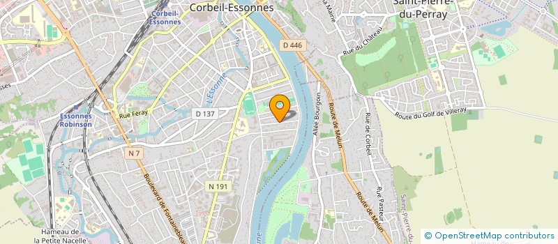 localisation de l'entreprise MONSIEUR MICKAEL MACHADO à CORBEIL-ESSONNES