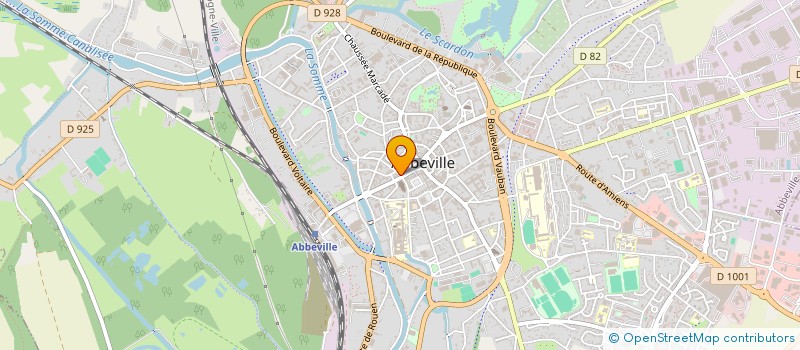 localisation de l'entreprise MONSIEUR MICKAEL MACHU à ABBEVILLE