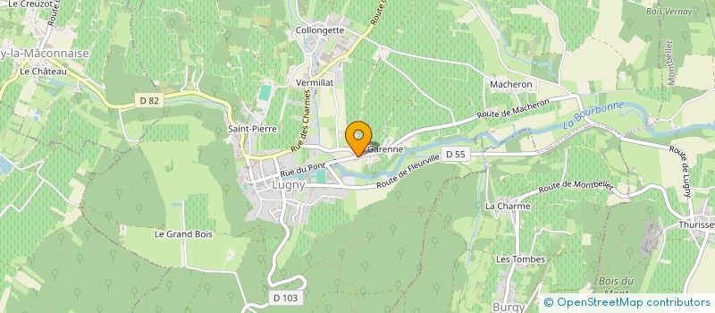 localisation de l'entreprise MONSIEUR MICKAEL MAGOT à LUGNY