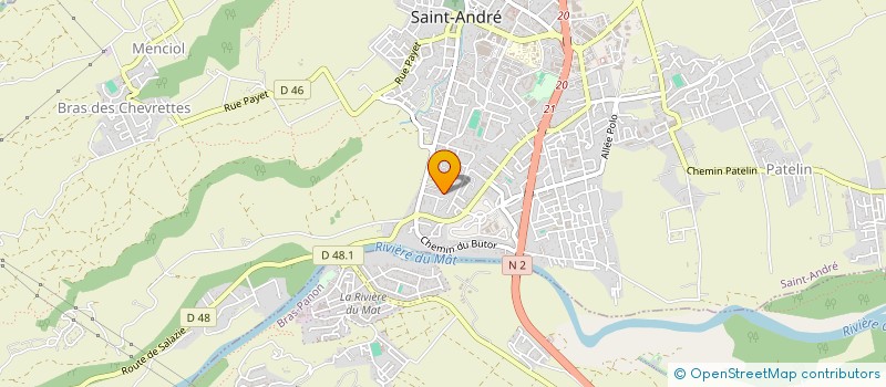 localisation de l'entreprise MONSIEUR MICKAEL MAHABOT  SAINT-LEU