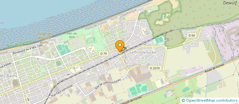 localisation de l'entreprise MONSIEUR MICKAEL MAHAZOSOA à DUNKERQUE